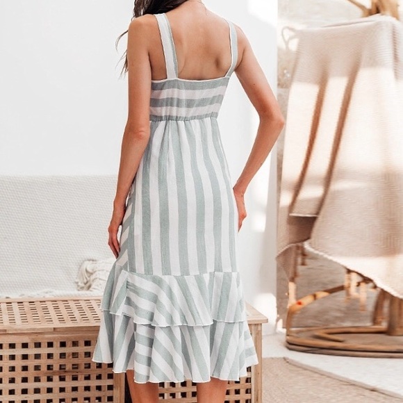 LAST ONE! COURTNEY Striped Dress - Picture 4 of 8